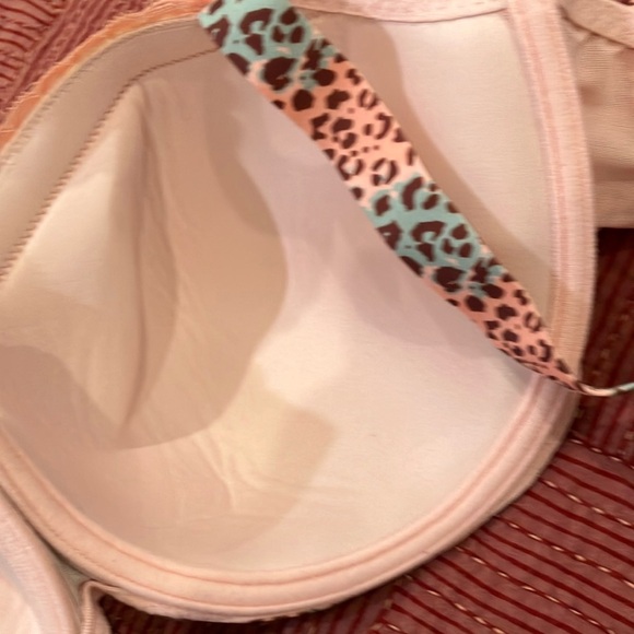 Women’s 38H PrimaDonna Twist Italian brand pink leopard print bra - Picture 8 of 13